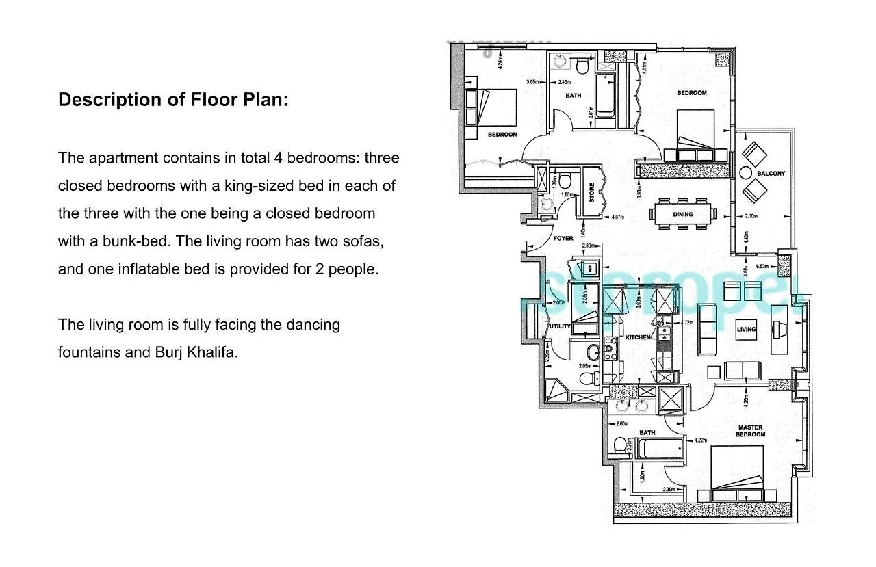Elite Royal Apartment - Burj Residences T5 | Diamond Dubaj